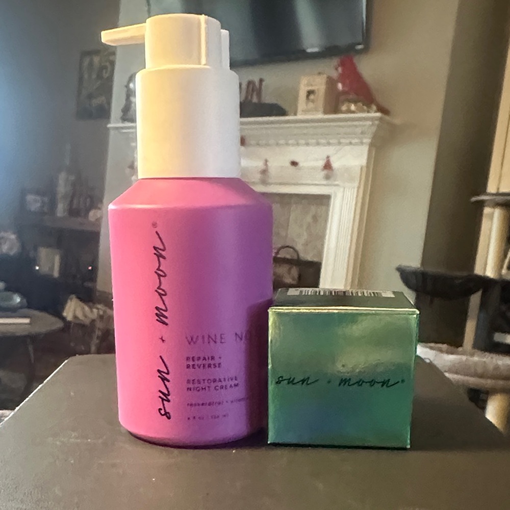 Sun + Moon Night Cream and eye treatment